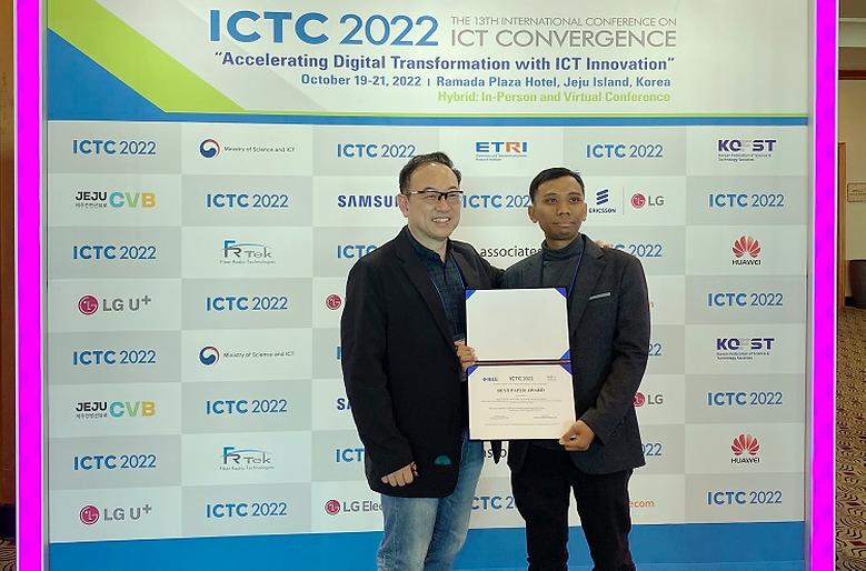 ﻿‘제13회 ICTC 2022’에서 우수논문상 2건 수상