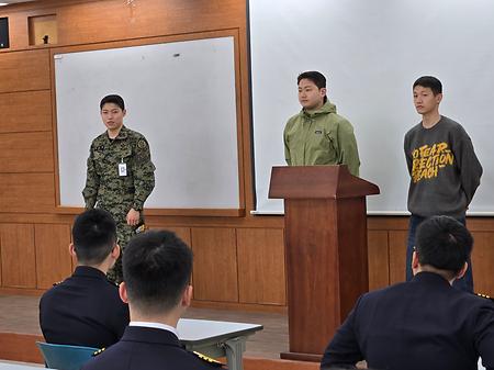 학군62기 학군단 방문